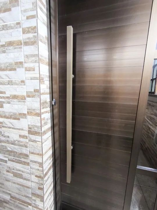 Porta de alumínio Marrom  - Foto 4