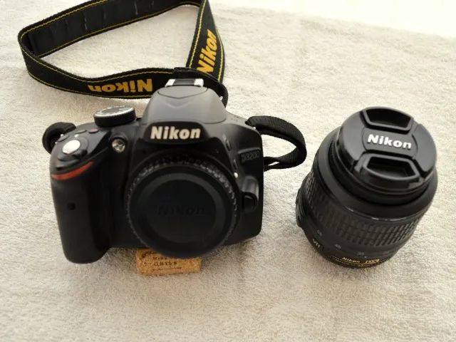 Nikon D3200 Bolso Nikon Funda Nikon D3200 Tapa Objetivo Para Nikon