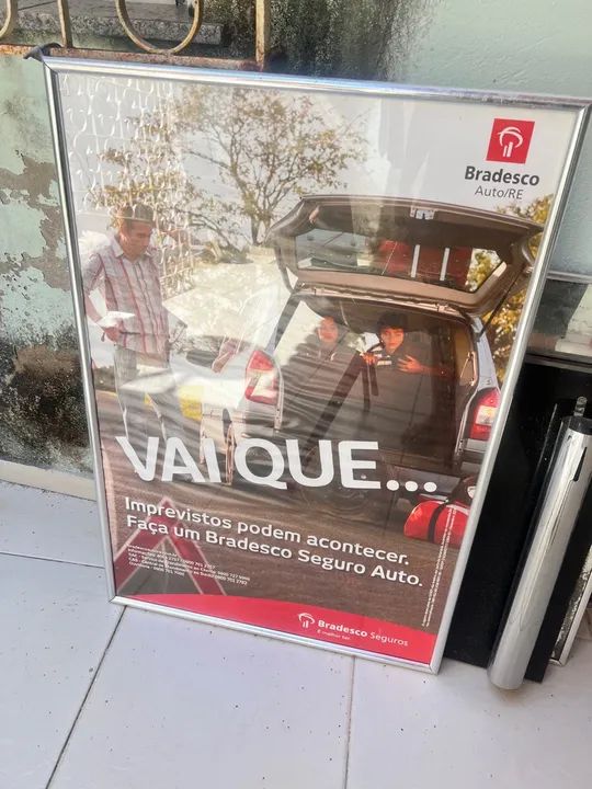 Quadros em vidro com moldura  - Foto 2