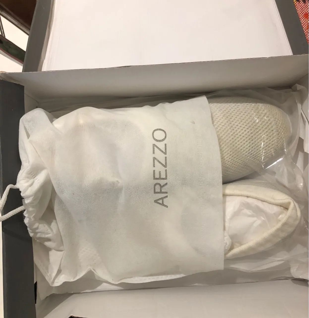 Tênis Arezzo Bege - Novo na Caixa