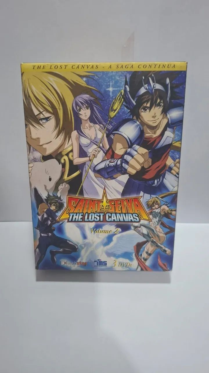 os cavaleiros do zodíaco - a saga de hades - box 3 dvds - CDs