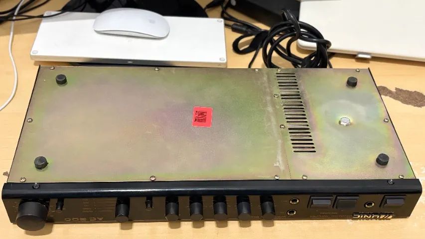 Amplificador UNIC AC-800 Revisado | Som Vintage de Qualidade | Ex-Cygnus - Foto 2