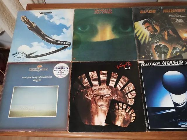 Discos de Vinil (usados) - Coleção Vangelis - 7 álbuns - Foto 2