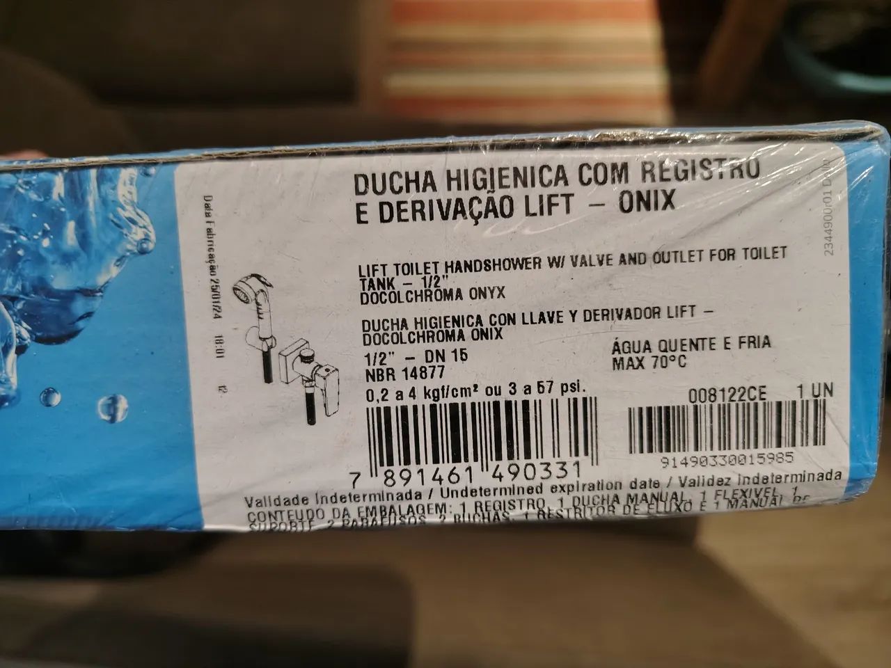 Ducha higiênica lift Onix  - Foto 3