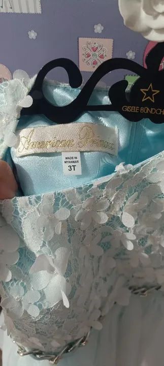 Vestido de festa infantil menina 3 anos  - Foto 4