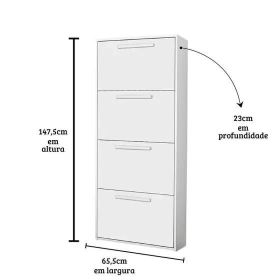 Sapateira 4 Portas Varios modelos - Foto 3