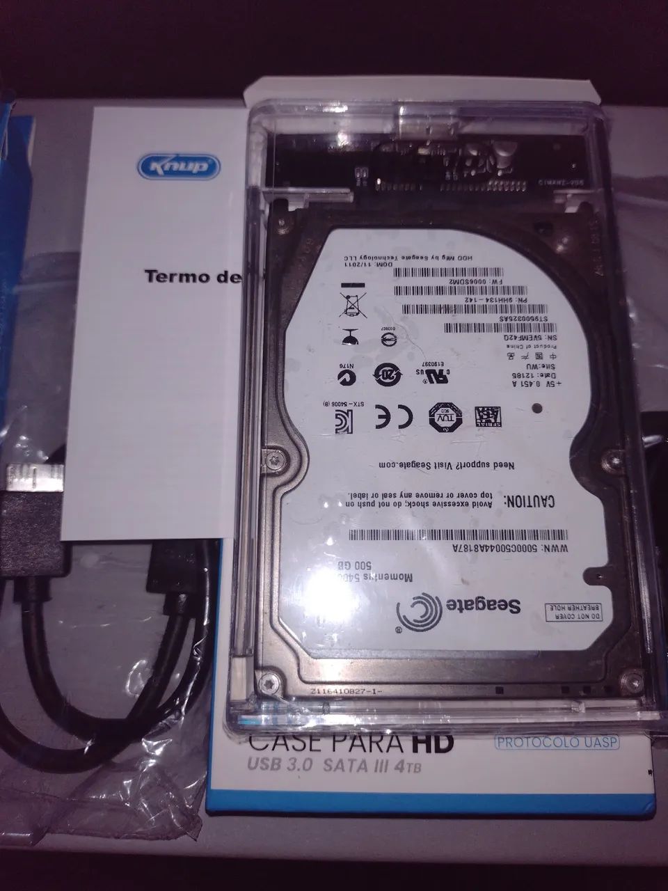 Hd externo 500gb - Foto 3