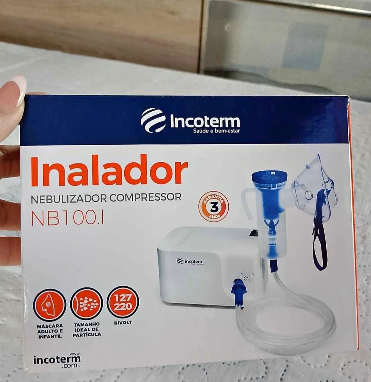 Aparelho de nebulização novo na caixa - Foto 2