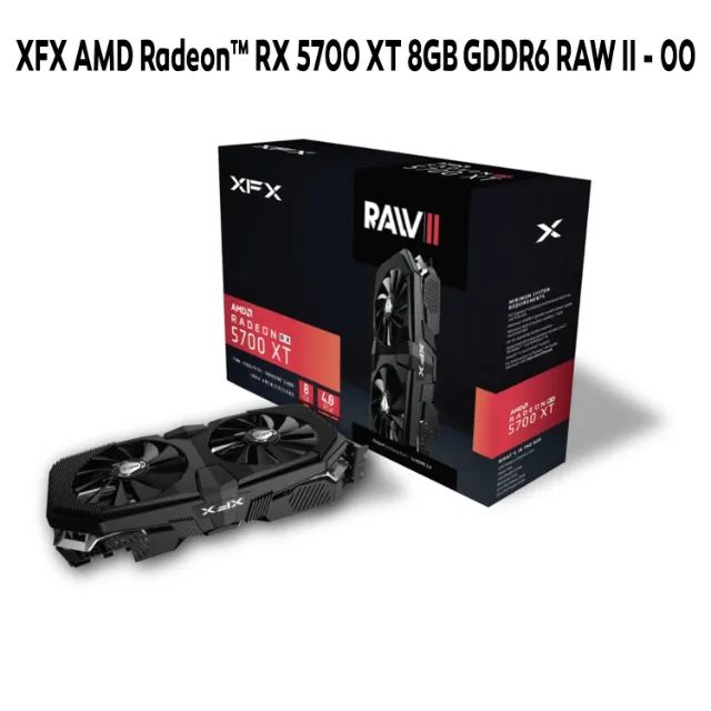Placa de Video XFX AMD Radeon RX 5700 XT 8GB GDDR6 RAW II