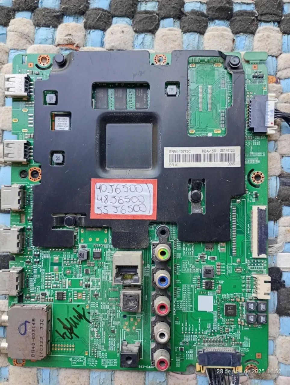 Placa Principal SAMSUNG 40J6500/48J6500/55J6500 BN94-10775C