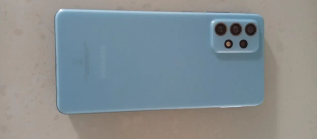 Samsung A72 novo, sem nenhum arranhão, vai com 1 capa preta e 2 películas nova - Foto 2