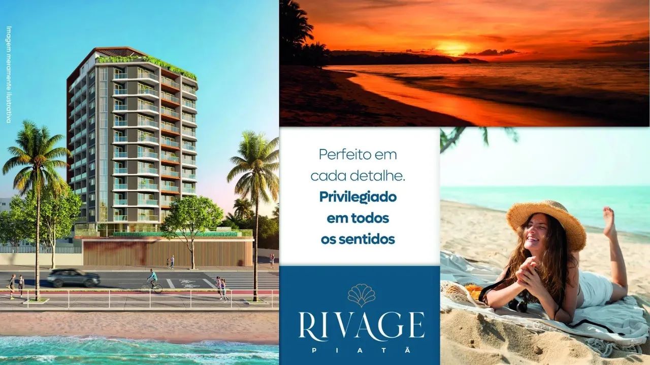 Rivage Piatã, Studio Distribuído Em 21M², Vista Mar E Vagas Rotativas. 1HKNBEH - Foto 2