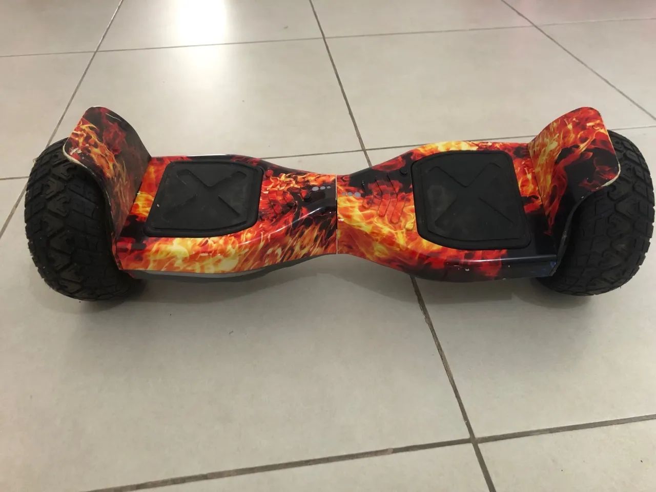 Hoverboard com Design Flamejante - Foto 2