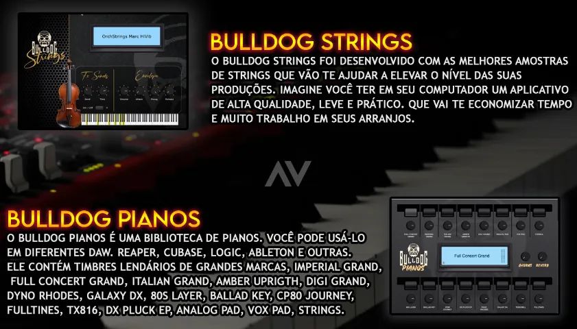 Bulldog Samples Livrarias VSt & Kontakt - Instrumentos musicais ...