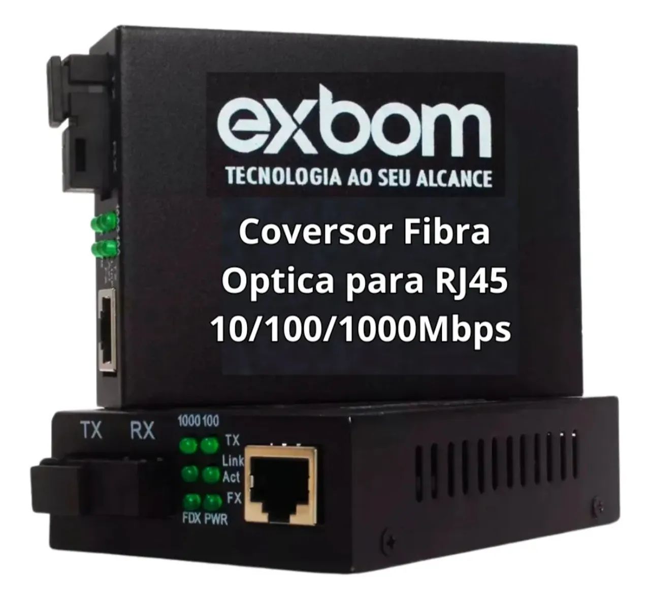 Converson de fibra óptica Gigabit par AB 1000mbps para rede internet rj45 até 20km - Foto 3