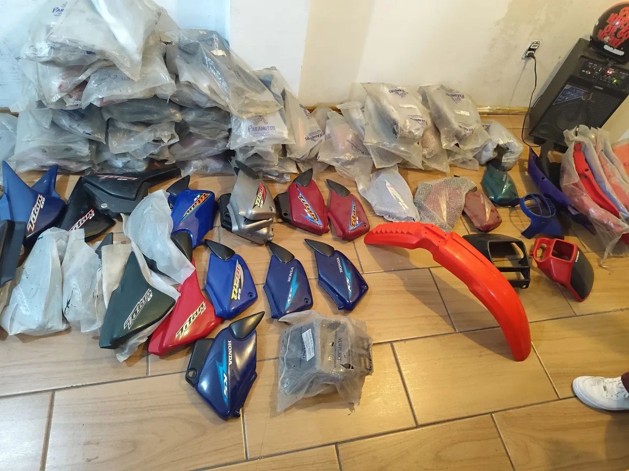Carenagens para motos, várias marcas
