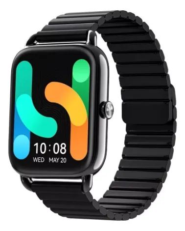 Smartwatch Haylou RS4 Plus Lacrado Original C/ 2 Pulseiras - Foto 2