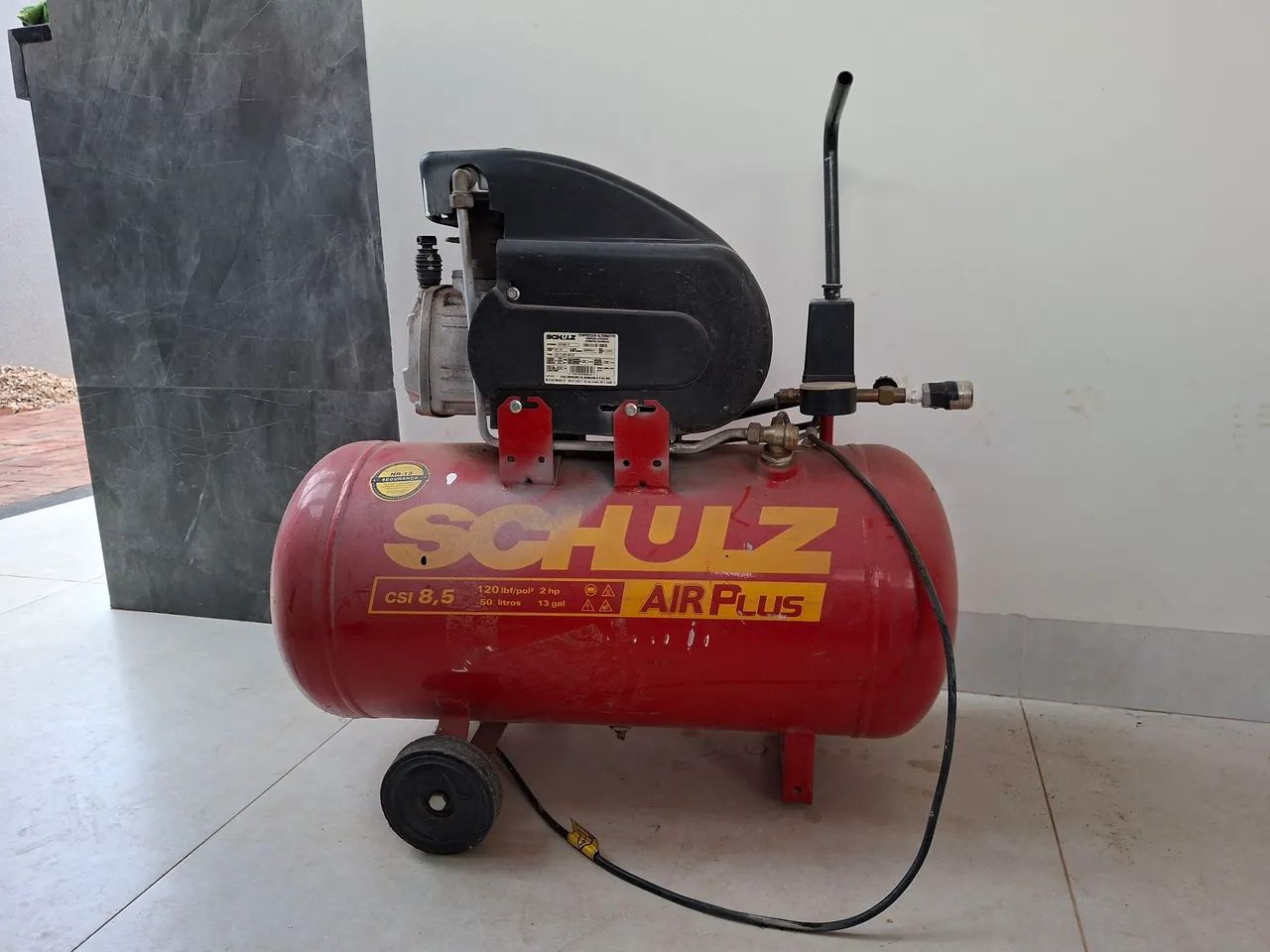 Compressor de ar Schulz e Pistola