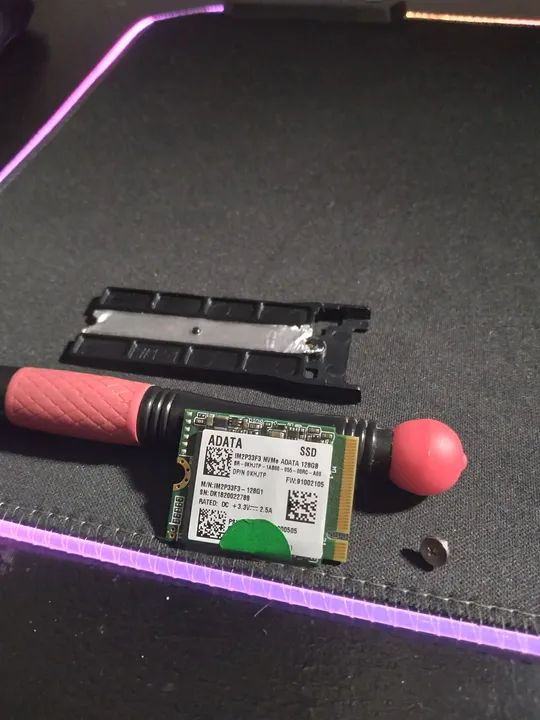 SSD NVME 128GB COM WINDOWS