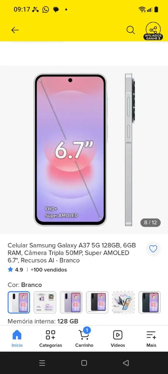 Samsung Galaxy A37, 5G - Foto 4