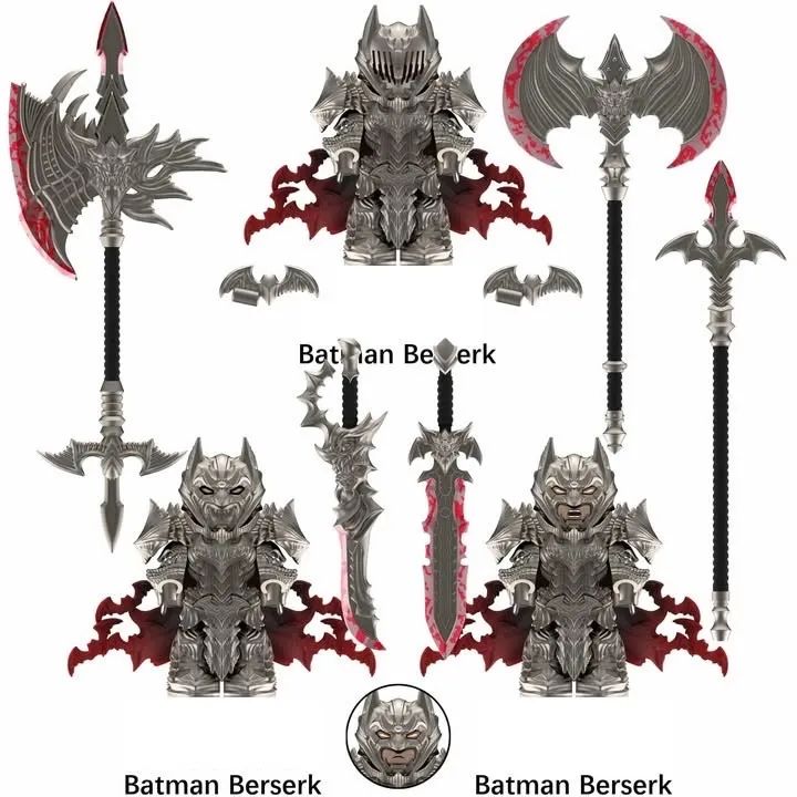 Batman The Berserker Rage Mode - Minifigura Colecionável
