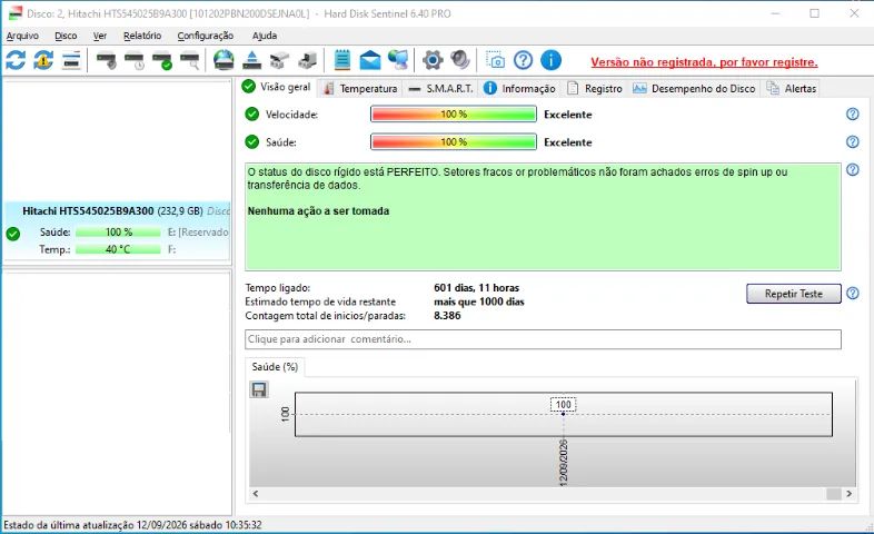 HD 250GB Hitachi 2,5 Notebook - Foto 3