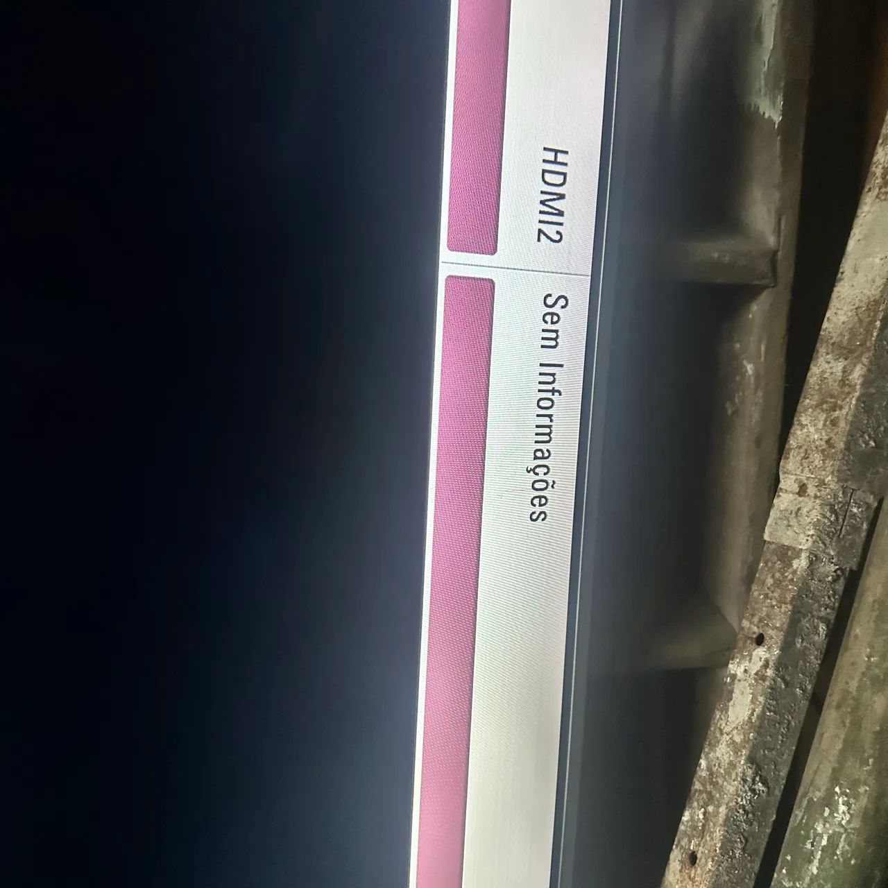 Tv LG 39LB5600 tela quebrada mas funcionando ainda  - Foto 5
