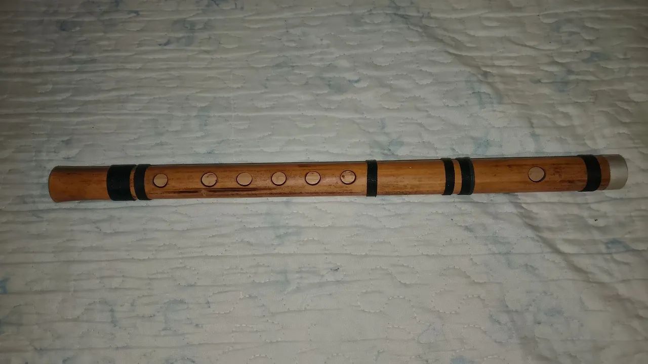 Flauta de Bambu Artesanal - Foto 2