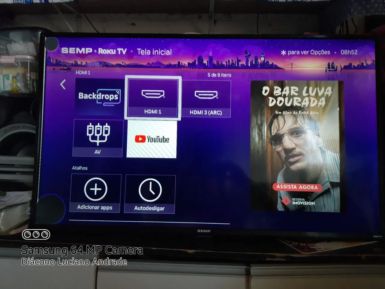 Smartv Semp 43 polegadas funcionando  - Foto 3