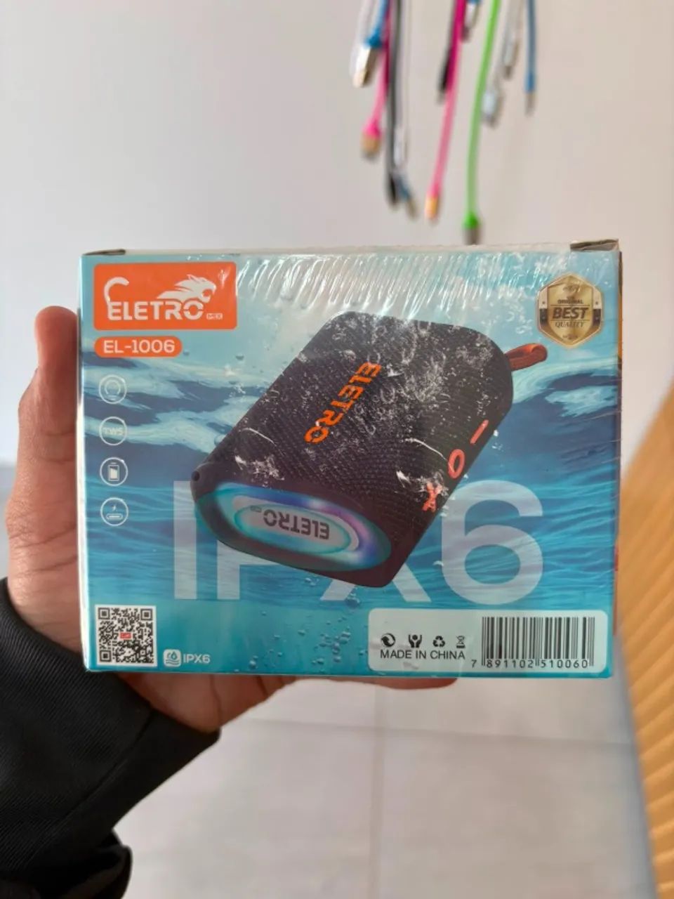 Caixa de Som Bluetooth Eletro EL-1006 30W - IPX6 Resistente à Água - Foto 2