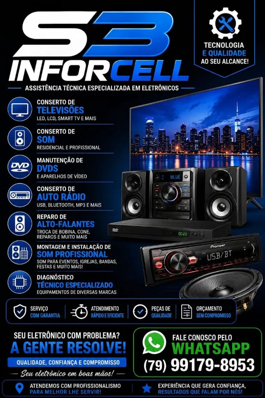 S3inforcell eletrônica Geral