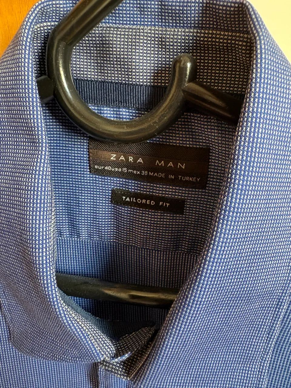 Camisa Zara Masculina Tam 40 (M) - Foto 3
