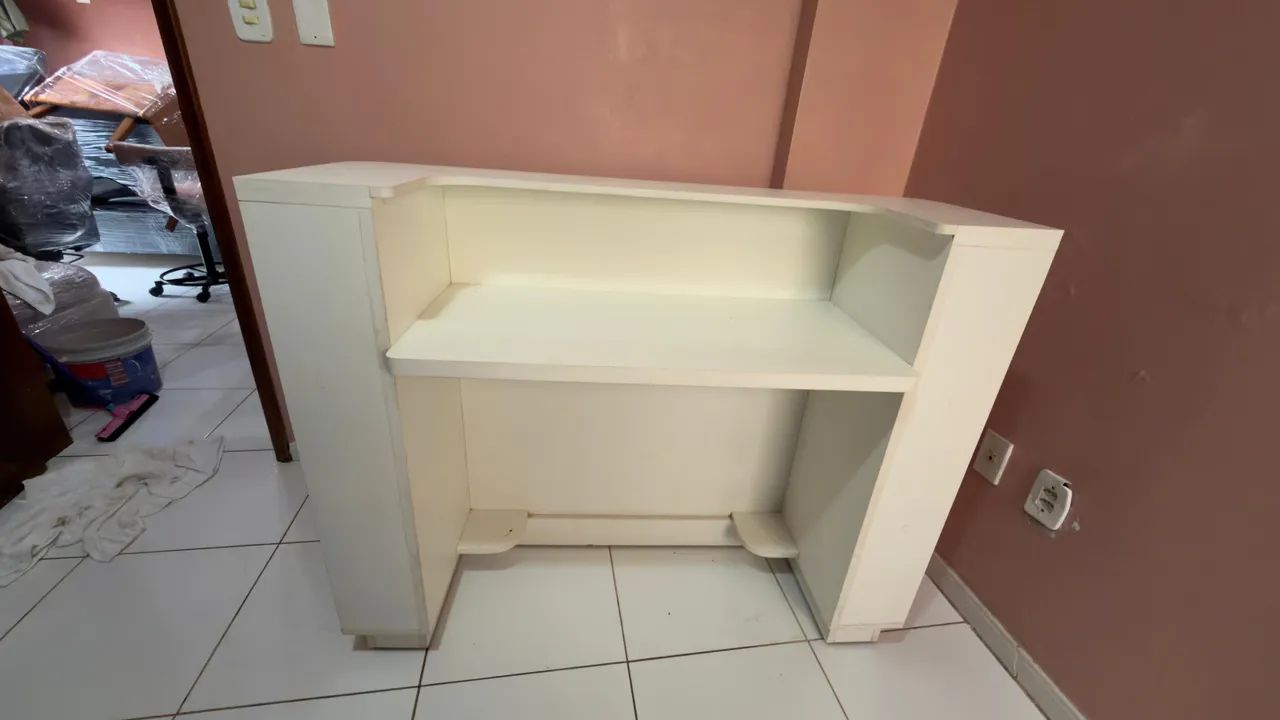 Balcão de recepção 