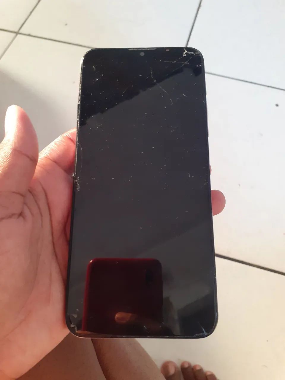 Moto G9 Play com o display queimado  - Foto 3