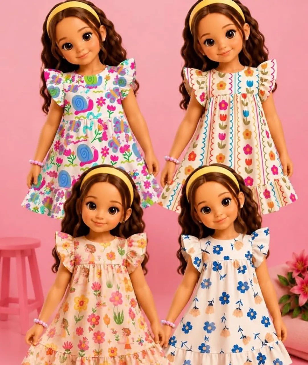 Vestido infantil 