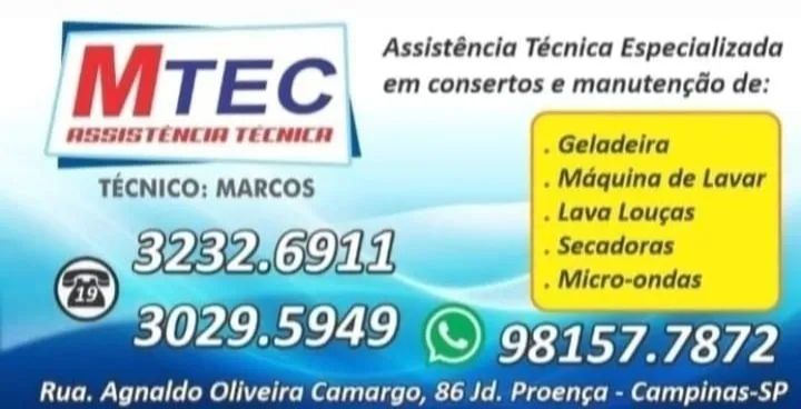 Conserto maquinas de lavar micro-ondas 