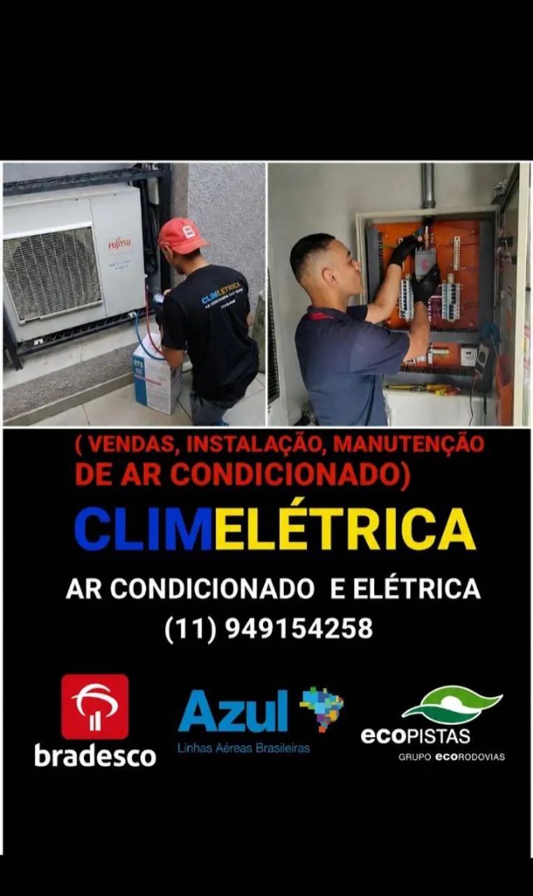 INSTALAÇÃO  DE AR CONDICIONADO  & LIMPEZA 