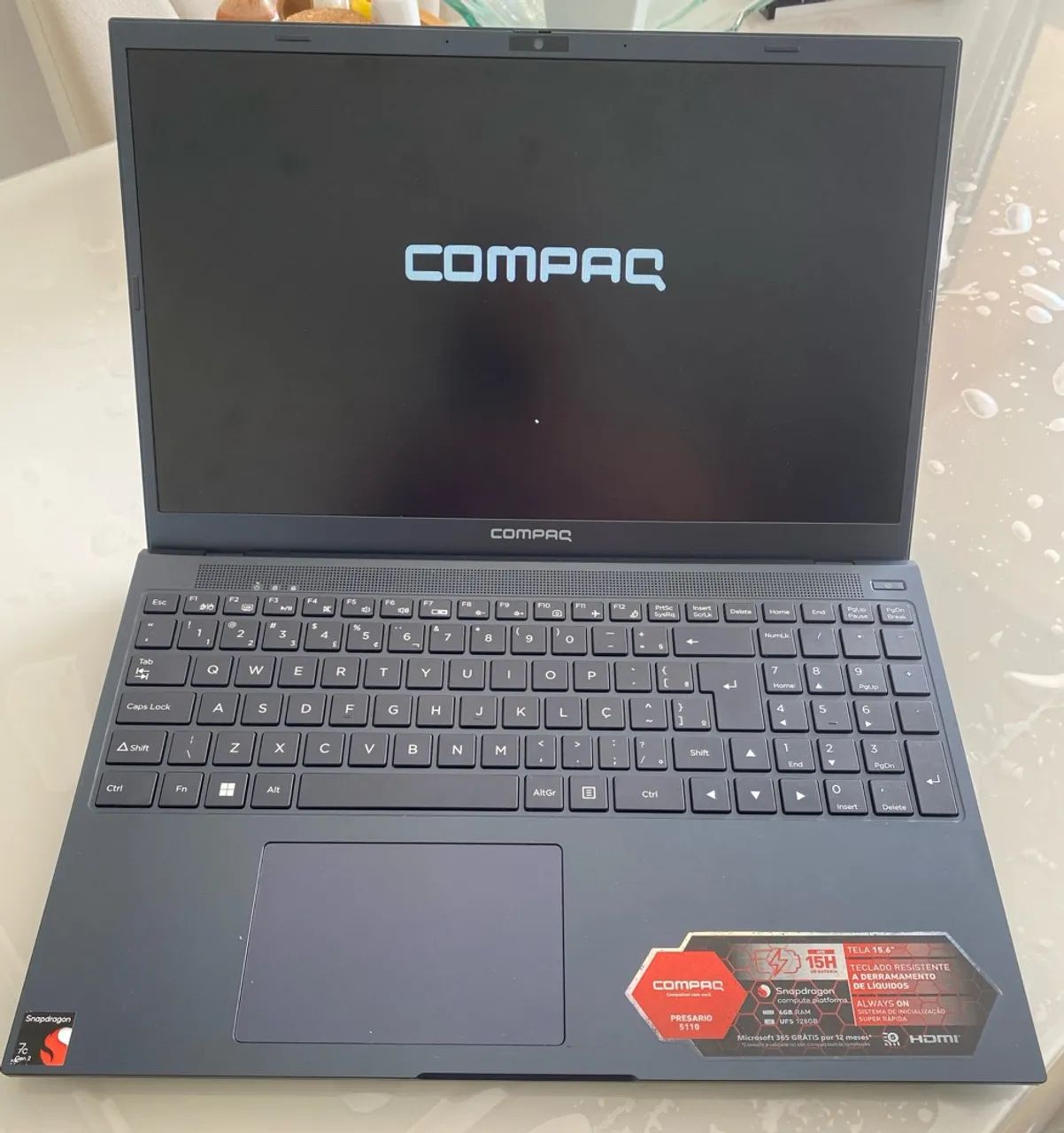 Vendo Notebook Compaq Presario Snapdrqgon - Foto 2