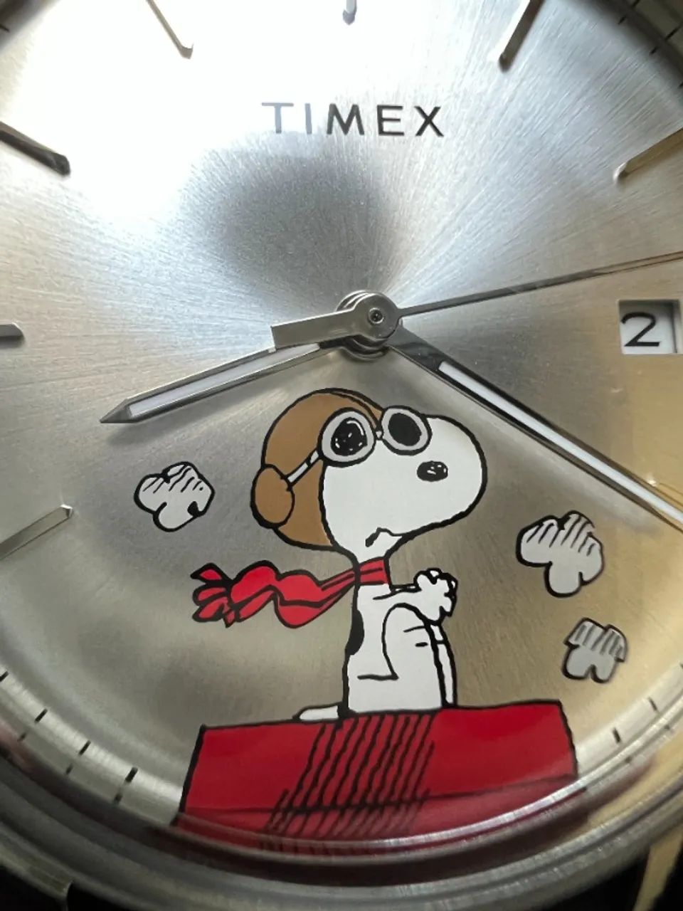 Relógio Timex Marlin Peanuts NOVO - Automatic - Snoopy "Flying Ace" - Foto 5