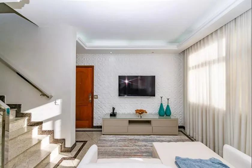 Apartamento à Venda - Coração Eucarístico, 5 Quartos, 282 m2 - Foto 4