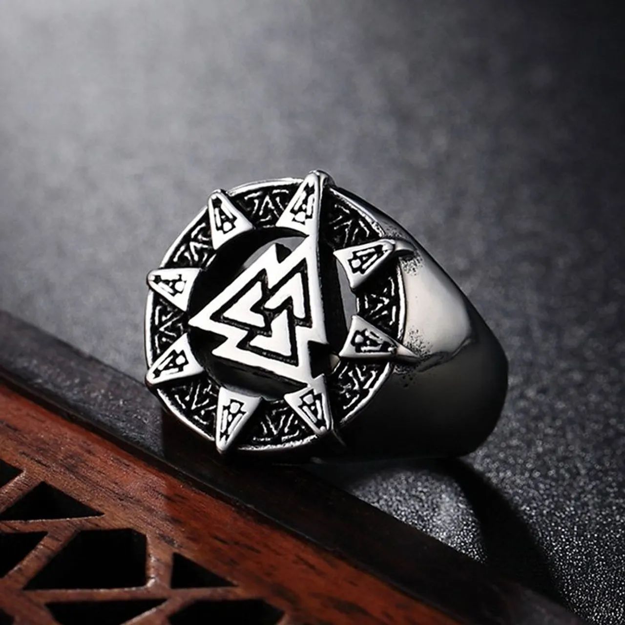 Anél Viking Vegvisir - Foto 4