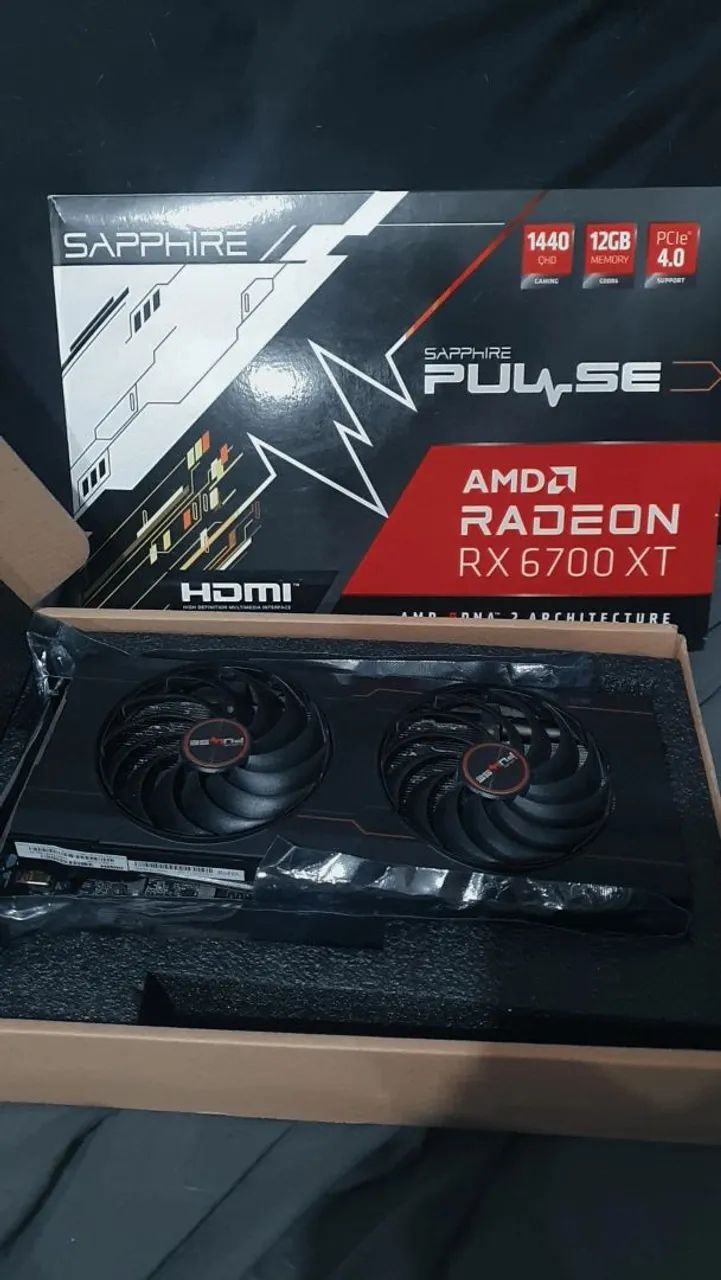 RX 6700 XT 12GB - Zerada