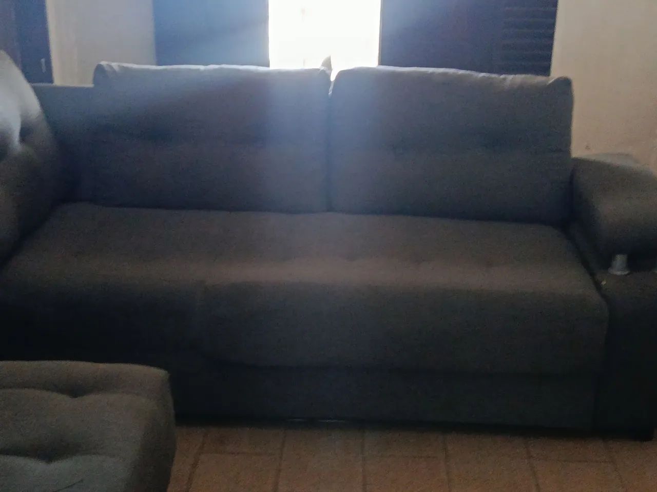 Sofá azul pq sim, nao sei a marca - Foto 2