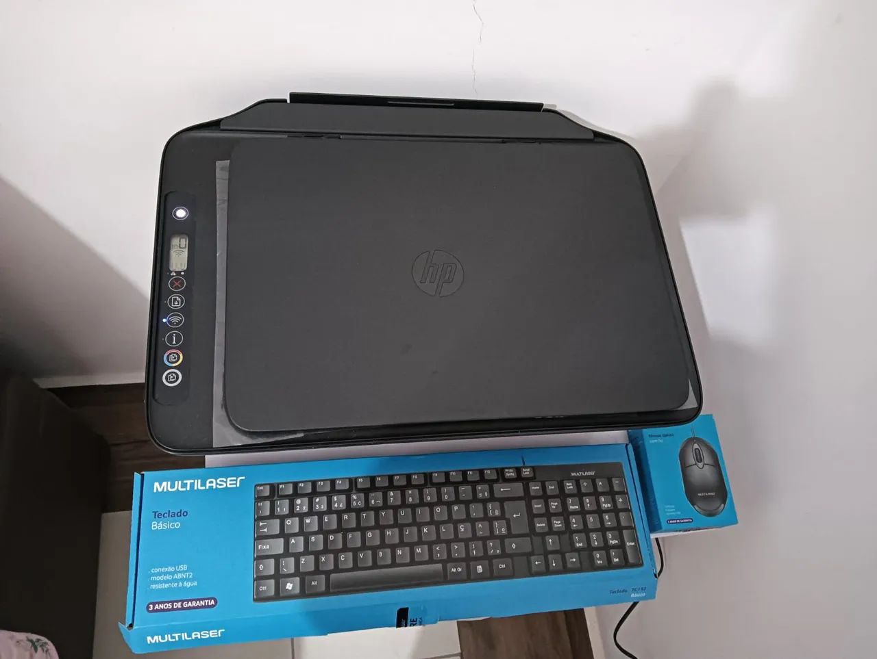 Impressora + teclado com mouse novo  - Foto 2