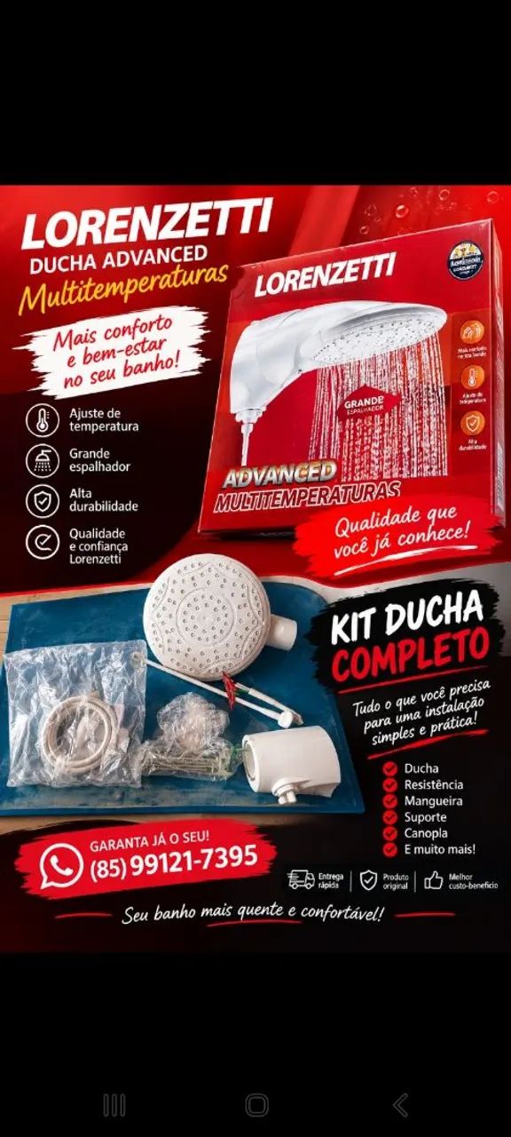 Chuveiro elétrico 