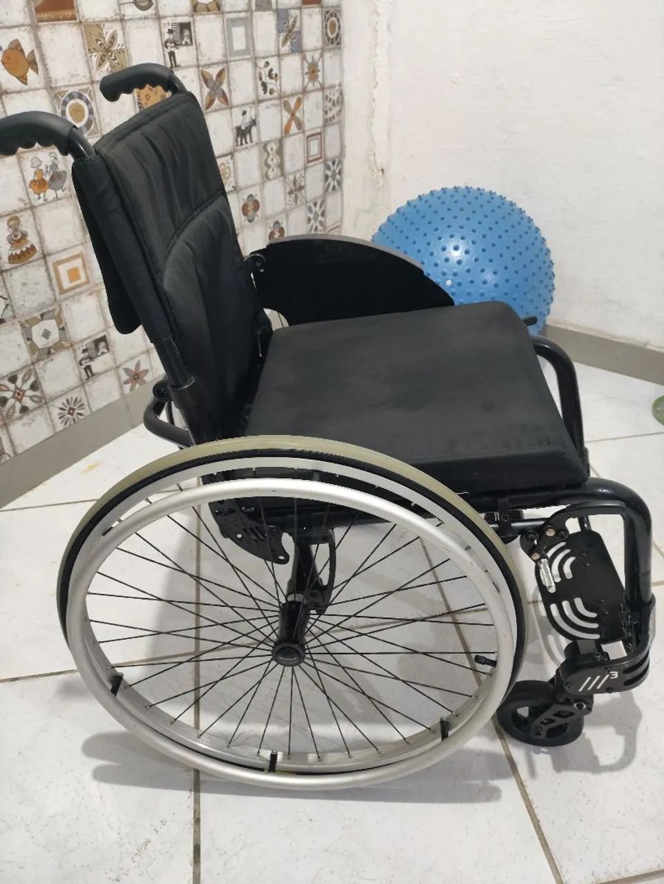 Cadeira de rodas para atleta 
