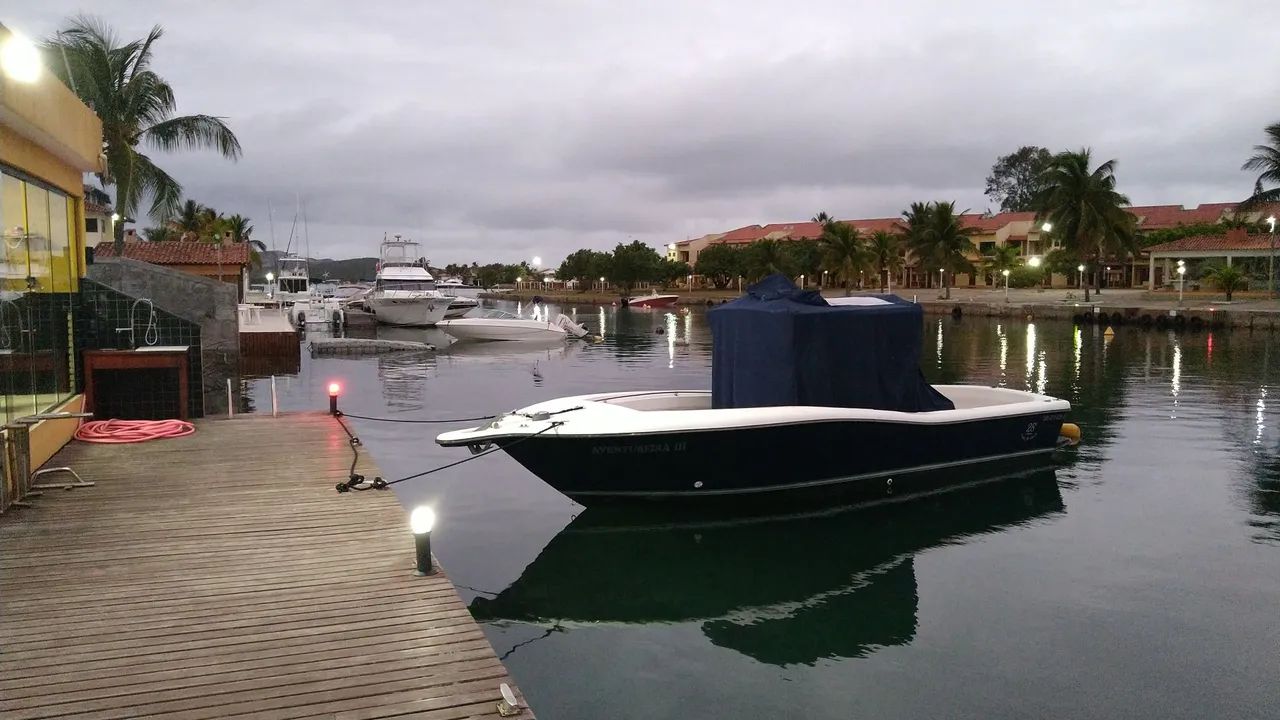 VENDO LANCHA RIO STAR 28 HIDRA, COM MOTOR MERCEDES BM MEGATECH, 400 CV - Foto 7