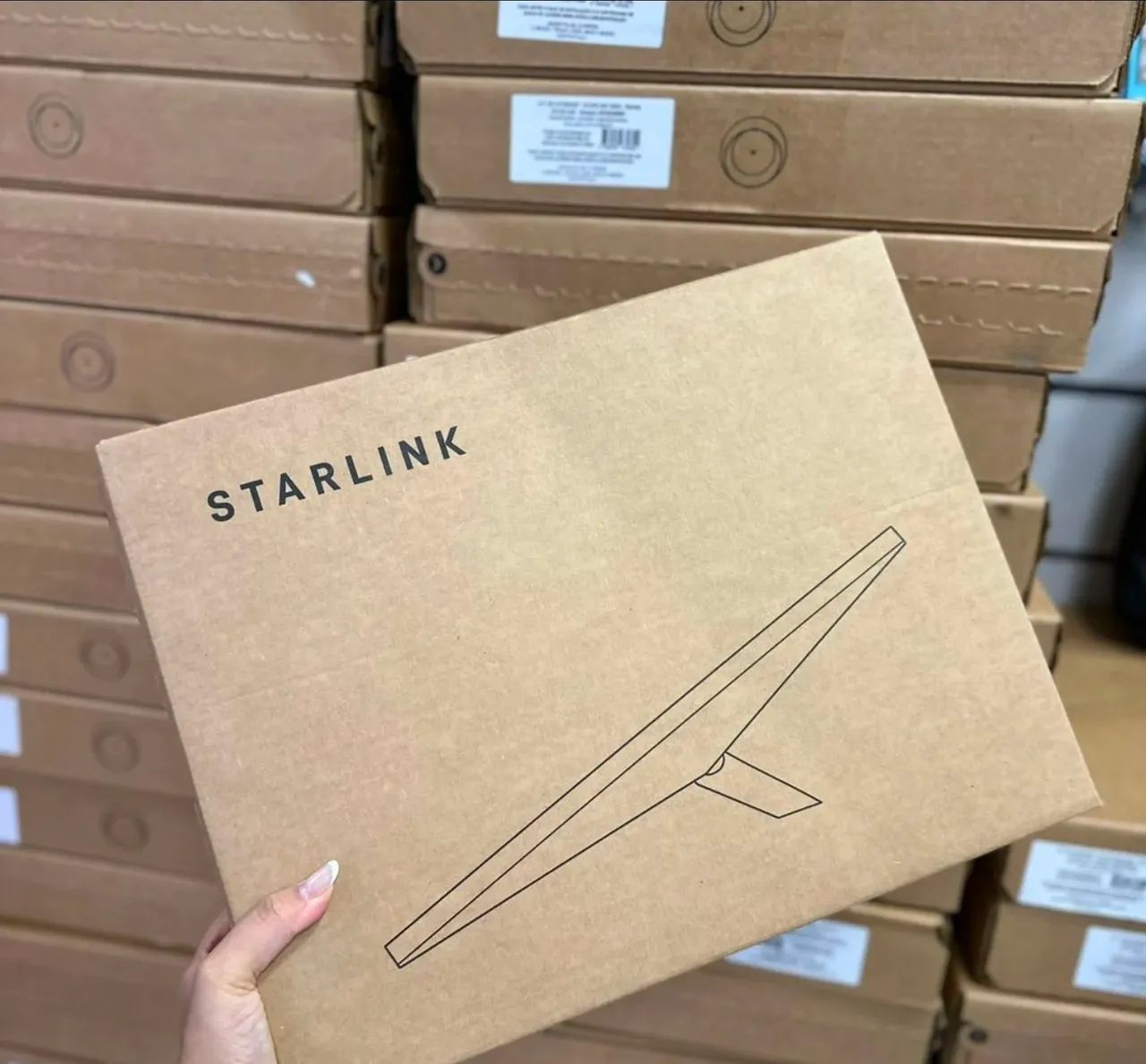Antena Starlink Mini Lacrada