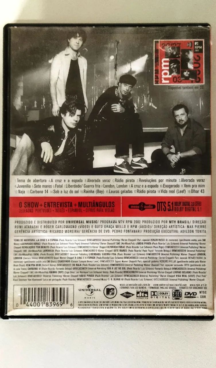 DVD MTV RPM 2002  - Foto 2