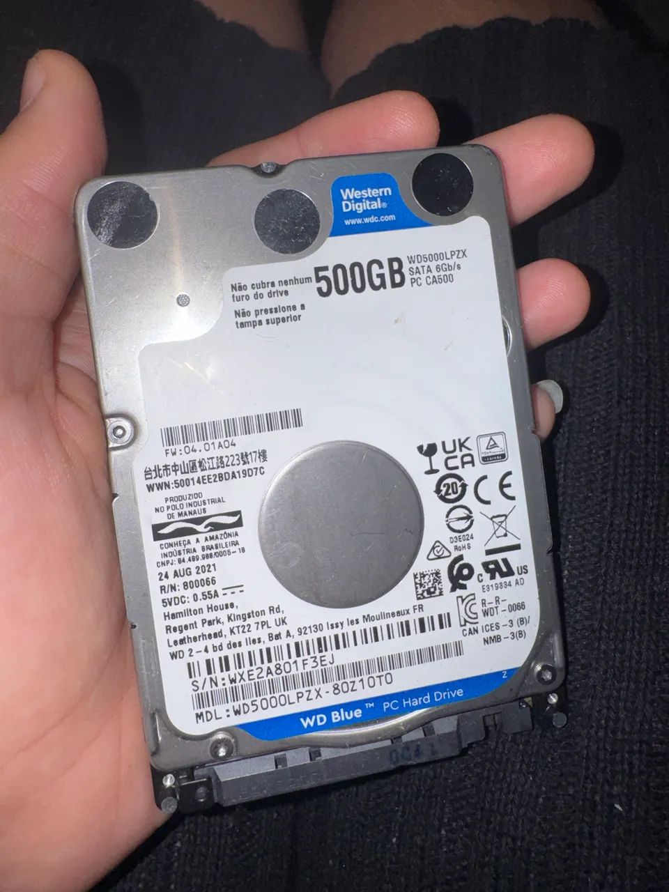 HD 500GB novinho - Foto 4